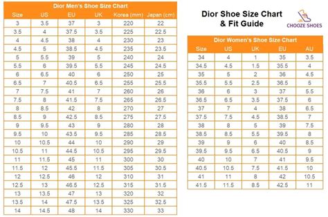 does dior run small|christian dior shoes size guide.